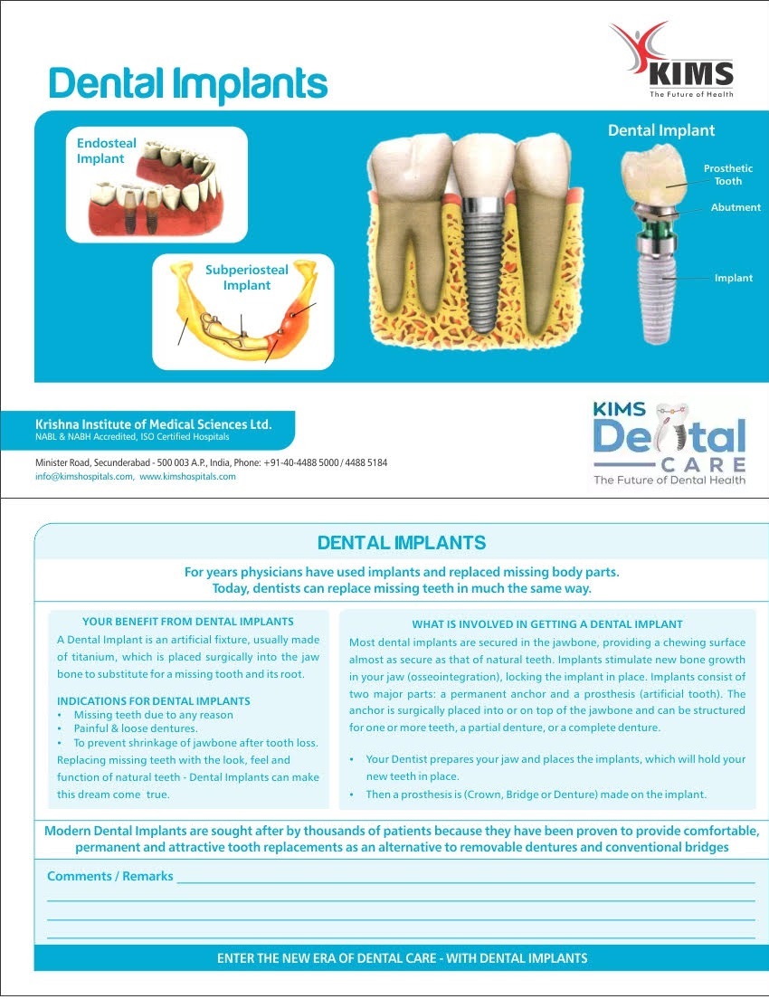 dental implants in kims detnal care
